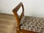 Italian Wooden and Fabric Bench with Pin Legs, 1950s For Sale - Image 6 of 9