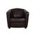 Brown Brown Leather Armchair from Erpo For Sale - Image 8 of 12