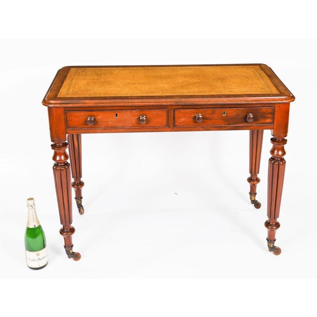 Antique Victorian Partners Desk, 1800s For Sale - Image 18 of 18