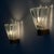 Bullicante Murano Glass Wall Lights attributed to Ercole Barovier, 1940s, Set of 2 For Sale - Image 17 of 18