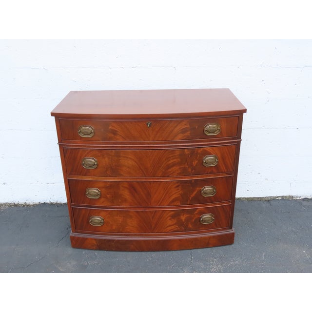 Flame Mahogany Low Dresser Bathroom Vanity 6898 For Sale - Image 17 of 18