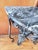Antique French demilune console table in the Art Deco / Belle Époque style, dating to the late 19th century through the...
