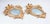 Louis XV Mirrors in Gilded Ceramic, Set of 2 For Sale - Image 4 of 18