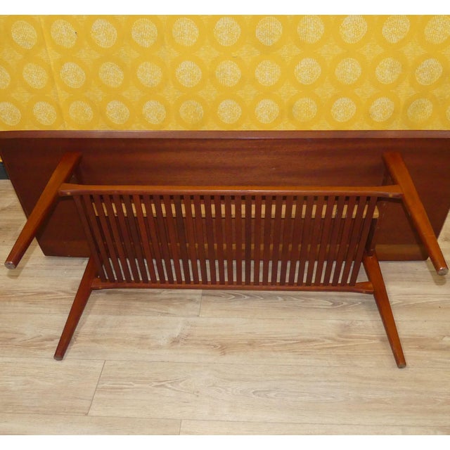 Vintage Teak Coffee Table with Shelf, 1960s For Sale - Image 12 of 14