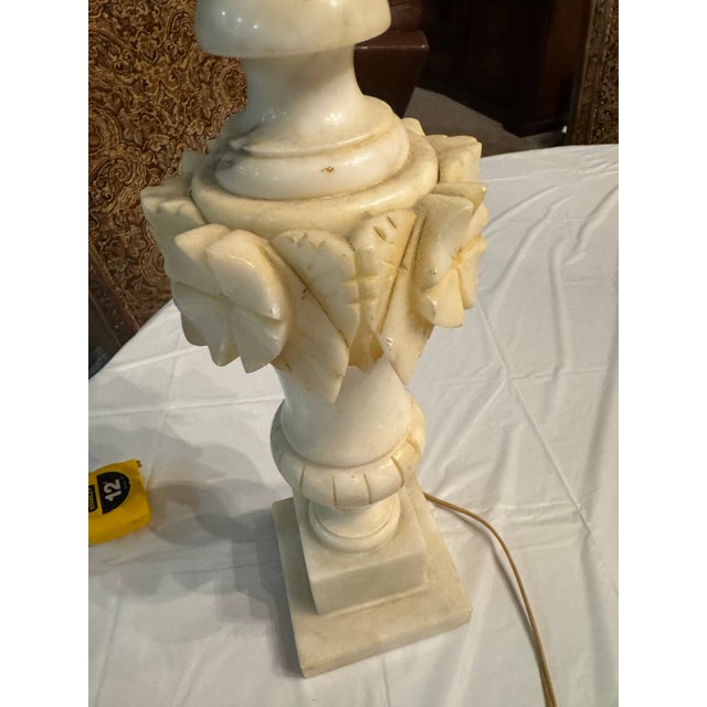 Antique Italian Hand Carved Alabaster Table Lamp you might be interested in — classic pieces that add timeless elegance...