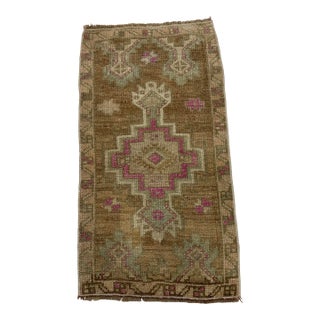 Vintage Small Area Carpet For Sale