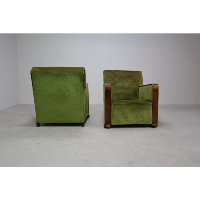 Set of Art Deco Club Chairs, 1930 For Sale - Image 15 of 18