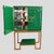 Vintage Hollywood Regency Drink Cabinet by Green Lacquer, 1980s For Sale - Image 4 of 14
