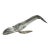Large Vintage Crystal Whale Sculpture For Sale