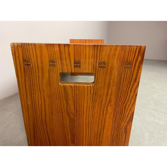 1950s M 103 Bench in Pine by Hans Agne Jakobsson, Sweden, 1950s For Sale - Image 5 of 7