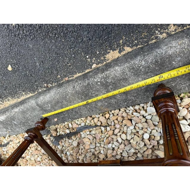 Antique French Napoleon III-style Marquestry Inlaid Coffee Table For Sale - Image 17 of 18