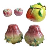 Collection of Ceramic Altar Fruit For Sale