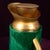 Model 968D Thermos in Hand-Decorated Green Goatskin Parchment by Aldo Tura, Italy, 1960s For Sale - Image 15 of 18