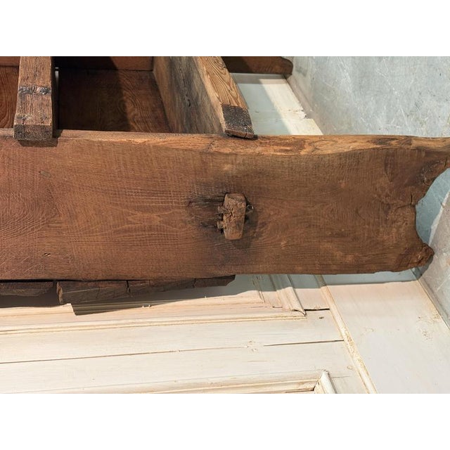 Chestnut Bucket Holder Shelf, 1700 For Sale - Image 3 of 5