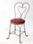 Vintage 1960s Simpson Bosworth Heart Back Ice Cream Parlor Dinette Set For Sale - Image 6 of 18