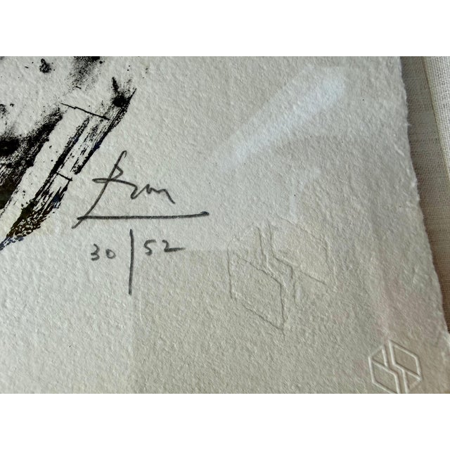 Robert Motherwell, Large Robert Motherwell Lithograph Abstract Expressionist Lament for Lorca 1982 For Sale - Image 10 of 13