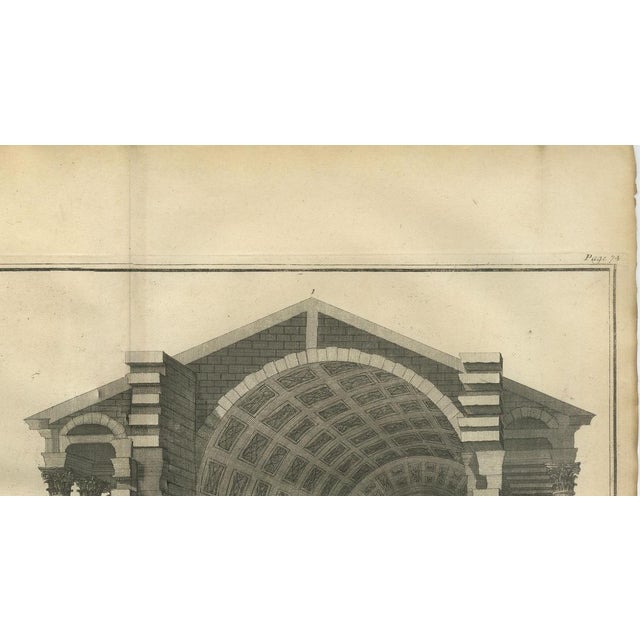 Bernard de Montfaucon, Basilica Interior, 1721, Engraving For Sale - Image 10 of 12