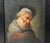 Up for sale is an exquisite original antique Johann Andreas Herrlein miniature oil painting portrait on board don in the...