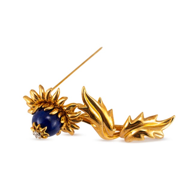 Brand: Tiffany & Co. Gender: Ladies Metal Type: 18K Yellow Gold Length: 2.00 inches Width: 25.00 mm Weight: 23.64 grams...