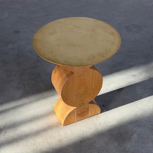 Constantin Side Table attributed to Dino Gavina for Studio Simon, Italy, Late 1970s For Sale - Image 14 of 17
