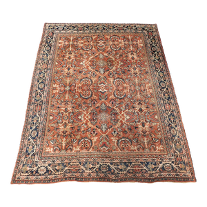 Antique Persian Mahal Rug. 9'4"x 11'10"