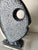 Charcoal 1980s Vintage Italian Ceramic Fish Table Lamp With Lucite Base For Sale - Image 8 of 12