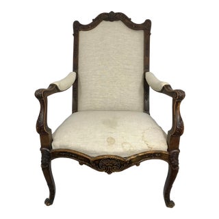 19th Century Walnut Chair For Sale