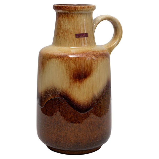 20th Century German 'W. Germany' Ceramic Vase For Sale - Image 15 of 18