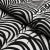 Schumacher Sample - Schumacher Zebra Palm Indoor/Outdoor Fabric in Black For Sale - Image 4 of 5