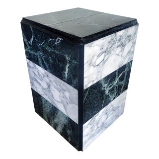 Vintage Marble Side Table, 2010s For Sale