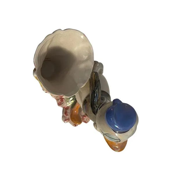 Polychrome Ceramic Figurine of Donald Duck, 1970s For Sale - Image 6 of 8