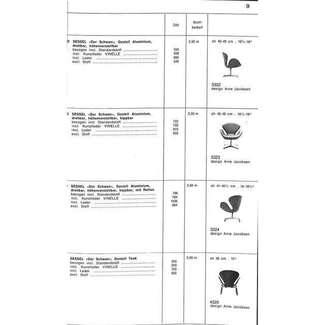 White Mid 20th Century Fritzhansen Furniture Book For Sale - Image 8 of 12