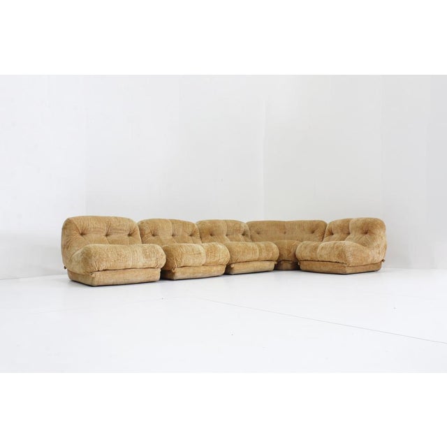 Italian Nuvolone Modular Sofa by Rino Maturi for Mimo Padova, 1970s, Set of 5 For Sale - Image 11 of 13