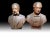 19th Century Busts, Set of 2 For Sale - Image 6 of 9
