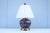 Fabulous vintage Late 20th-Century Chinoiserie Cloisonne ginger jar porcelain table lamp crafted by the high-end designer...