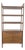 Crate & Barrel Tate Modern Walnut Bookshelf With Storage Cabinet For Sale