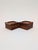 Brown 1960s Mid-Century Danish Modern Teak Coaster Set of 5 For Sale - Image 8 of 9