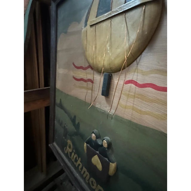 Antique Wooden Wall Plate by P. Martin Baee, 1816 – Framed Art From Richmond For Sale - Image 4 of 7