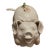 Vintage Fitz and Floyd Ceramic Pig Tureen For Sale