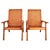 1960s 1960s Mexican Mid-Century Modern Woven Lounge Chairs - A Pair For Sale - Image 5 of 5
