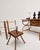 Rustic Vintage French Country Stool Faux-Bamboo Legs, 1960s For Sale - Image 3 of 6