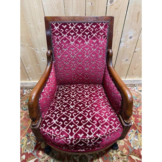 Period: 19th century Style: Consulat, Empire Condition: Perfect condition Material: Solid wood Length: 70Width: 75Height:...