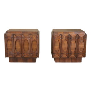 Mid 20th Century Tabago Furniture Mid-Century Cabinets - 2 Pieces For Sale