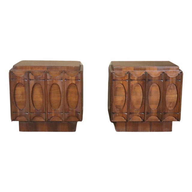 Mid 20th Century Tabago Furniture Mid-Century Cabinets - 2 Pieces For Sale