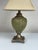 Hollywood Regency Lattice Ceramic Table Lamp For Sale - Image 9 of 12