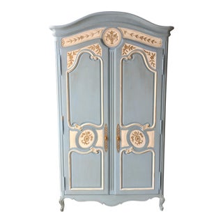 Henredon Four Centuries French Provincial Style Armoire For Sale