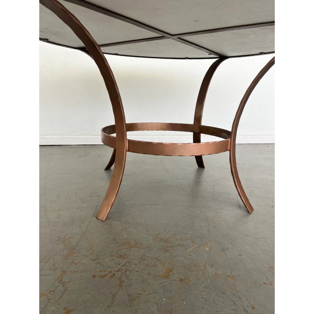 White Serena & Lily St. Germain Stone Dining Table For Sale - Image 8 of 9
