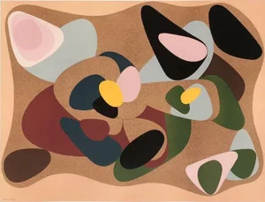 1980s "Ingui-Niel" Lithograph by Vasarely