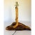 1960s Handcrafted Driftwood Table Lamp With Large Drum Shade For Sale - Image 4 of 16