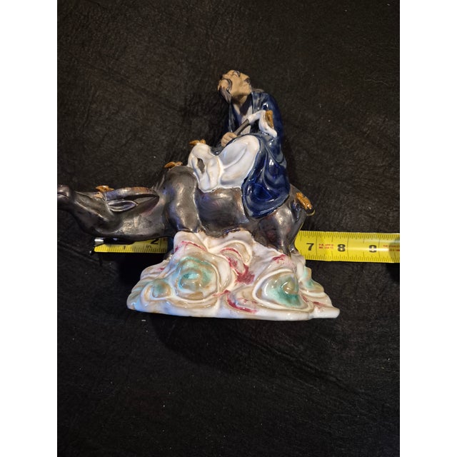 Set of Four Wanjiang Chinese Mudman Clay Figurines For Sale - Image 16 of 18